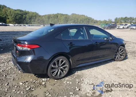 2020 Toyota Corolla Se z USA, uszkodzony, nr VIN 5YFS4RCE0LP029016